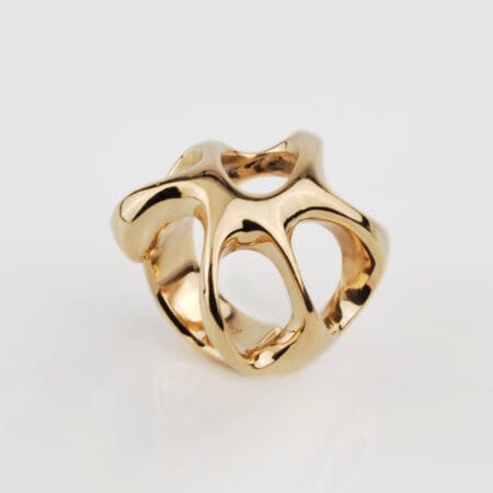Rings handmade in bronze and silver - Natsuko Toyofuku