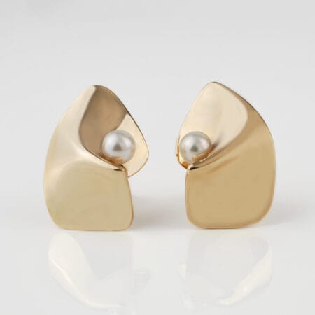 Plissé con Perla - Bronzo