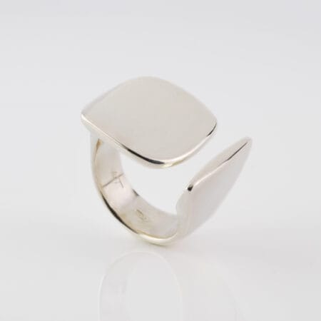 Quadrato Shark - Argento
